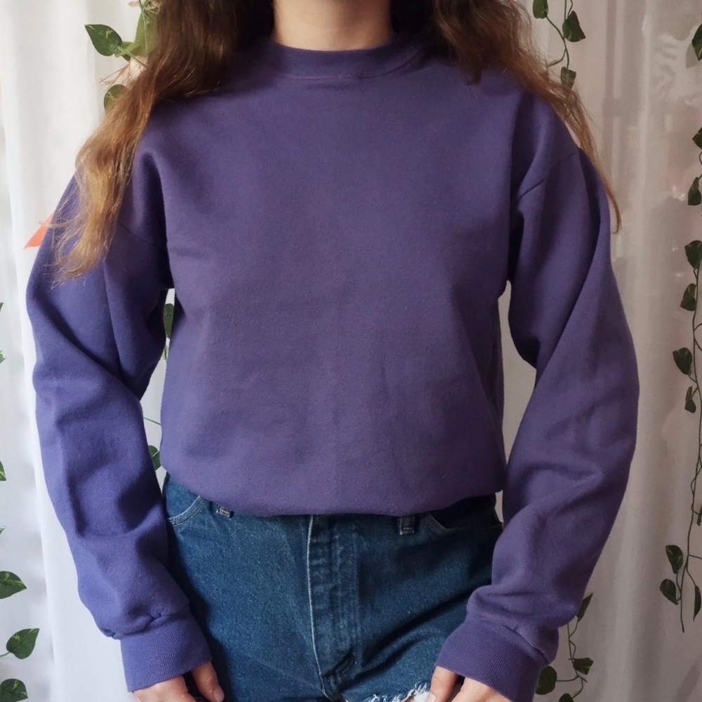 Purple Sweatshirt